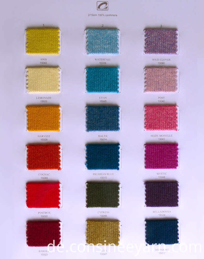2 / 15Nm 100% Kaschmirgarn 2/15Nm 100% cashmere yarn